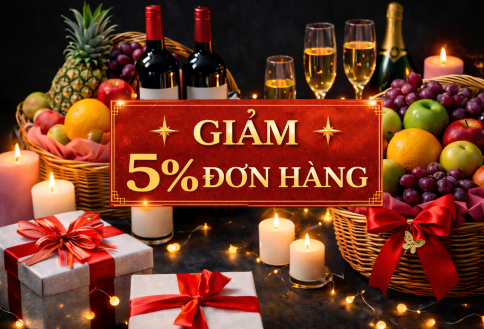 ƯU ĐÃI VÀNG – GIẢM 5% TOÀN ĐƠN